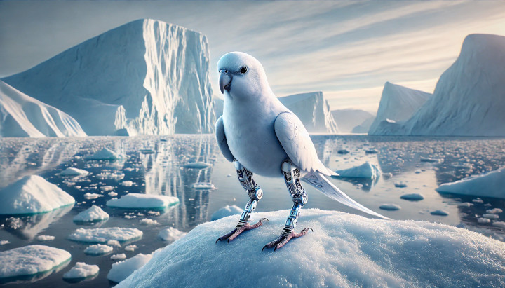 icebird artwork from the project repository.